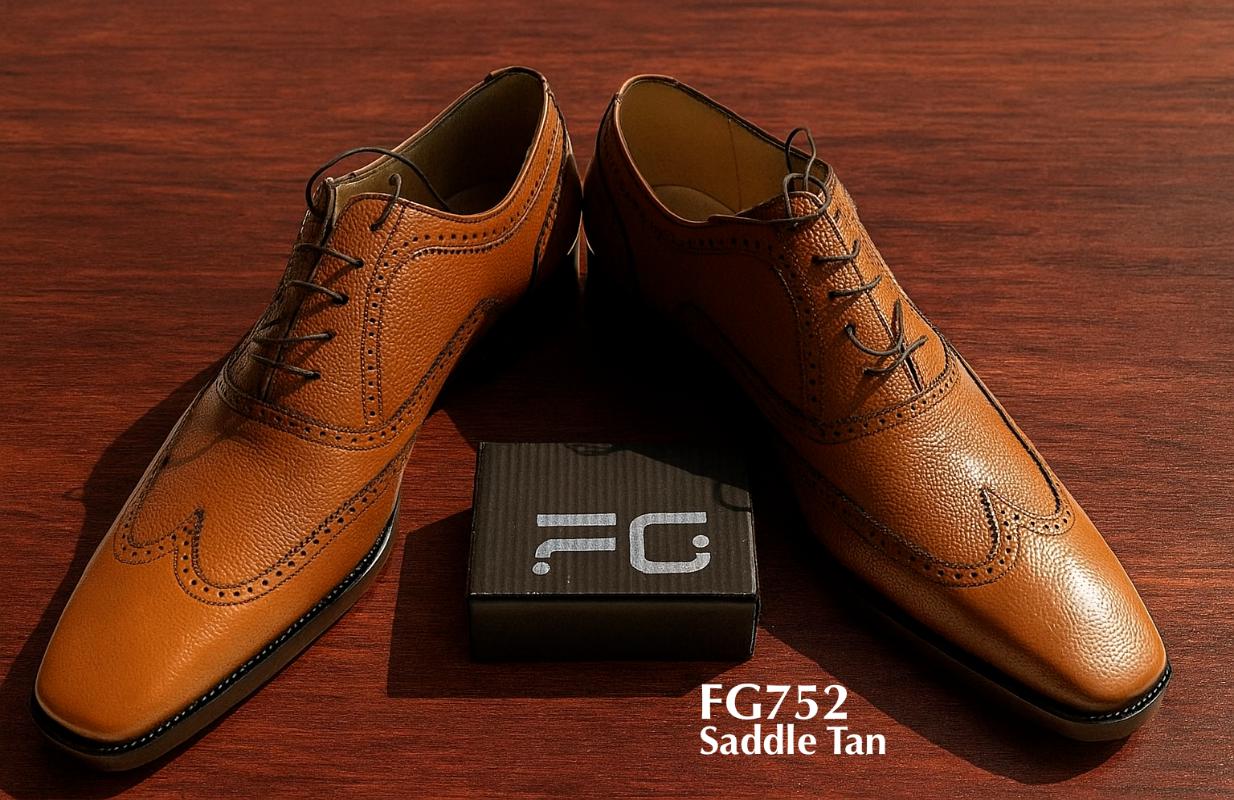 Korrelig leren schoen