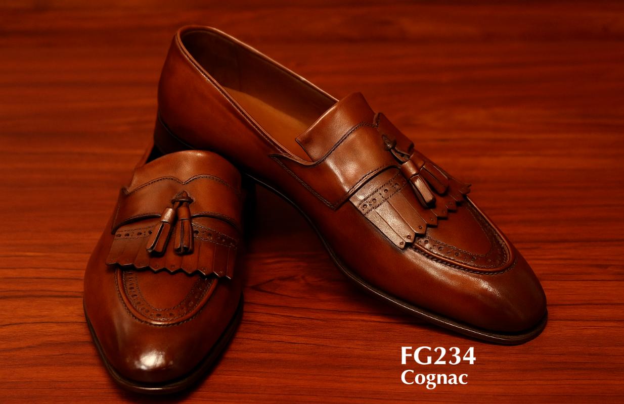 FG234-Cognac-gebrande-Designerslippers