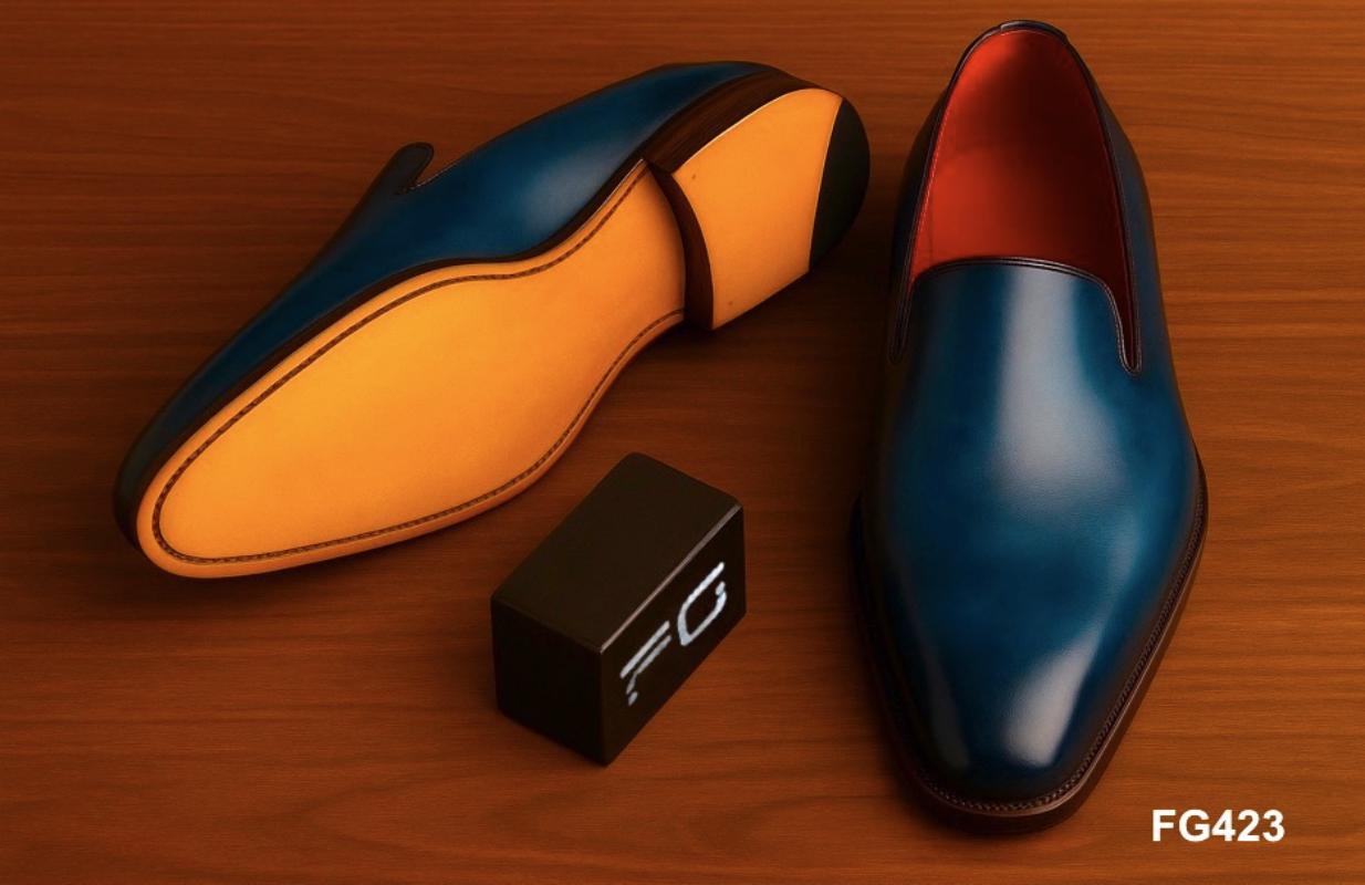 FG423-Tweekleurige-Slip-On-Schoenen