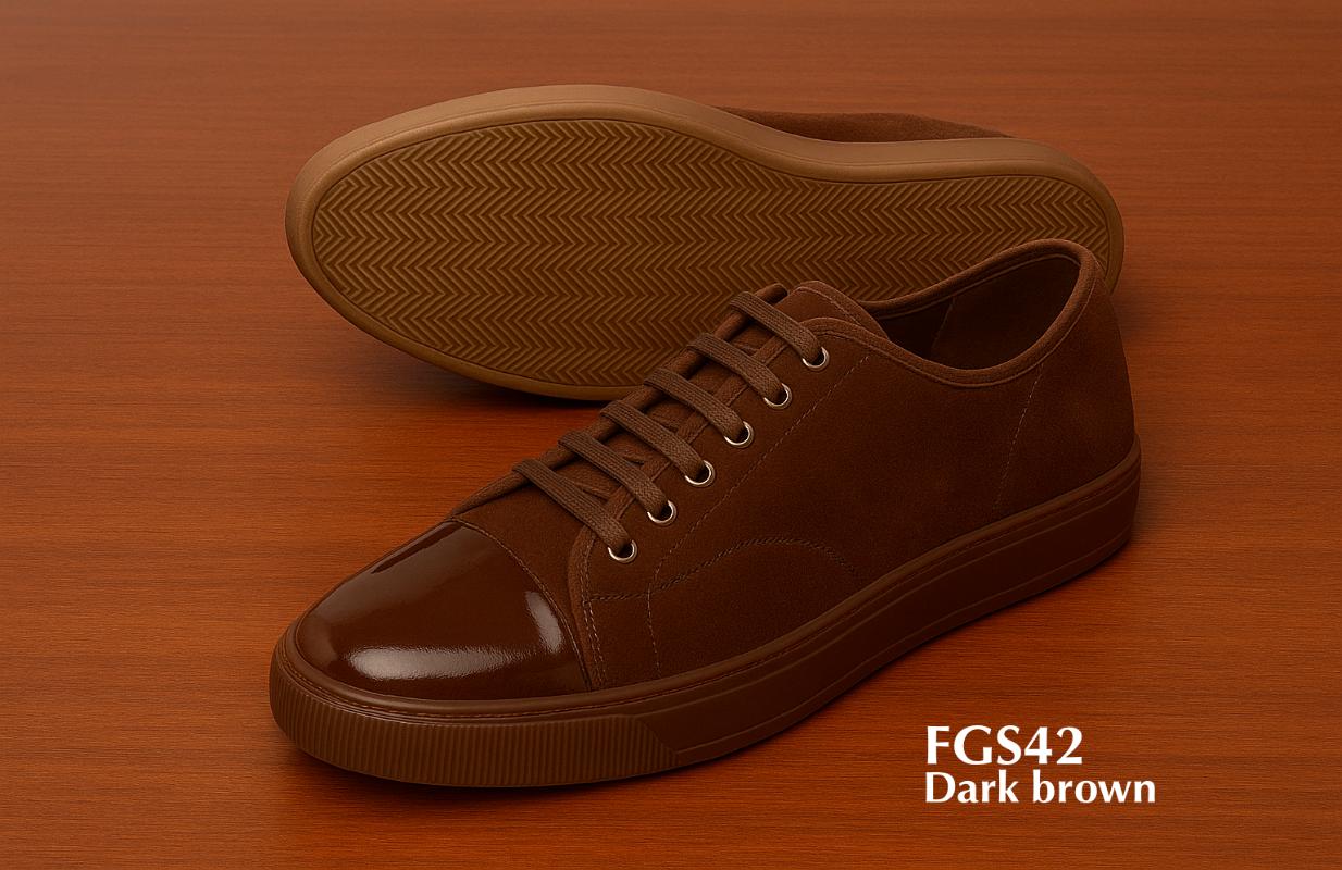 FGS42-sneakers-donkerbruin